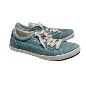 Taos Womens Comfort Star Canvas Sneakers shoes sz 7
